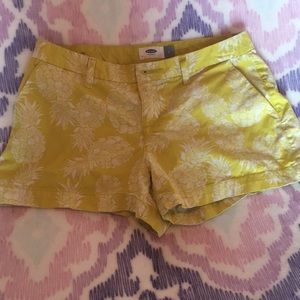 Pineapple shorts